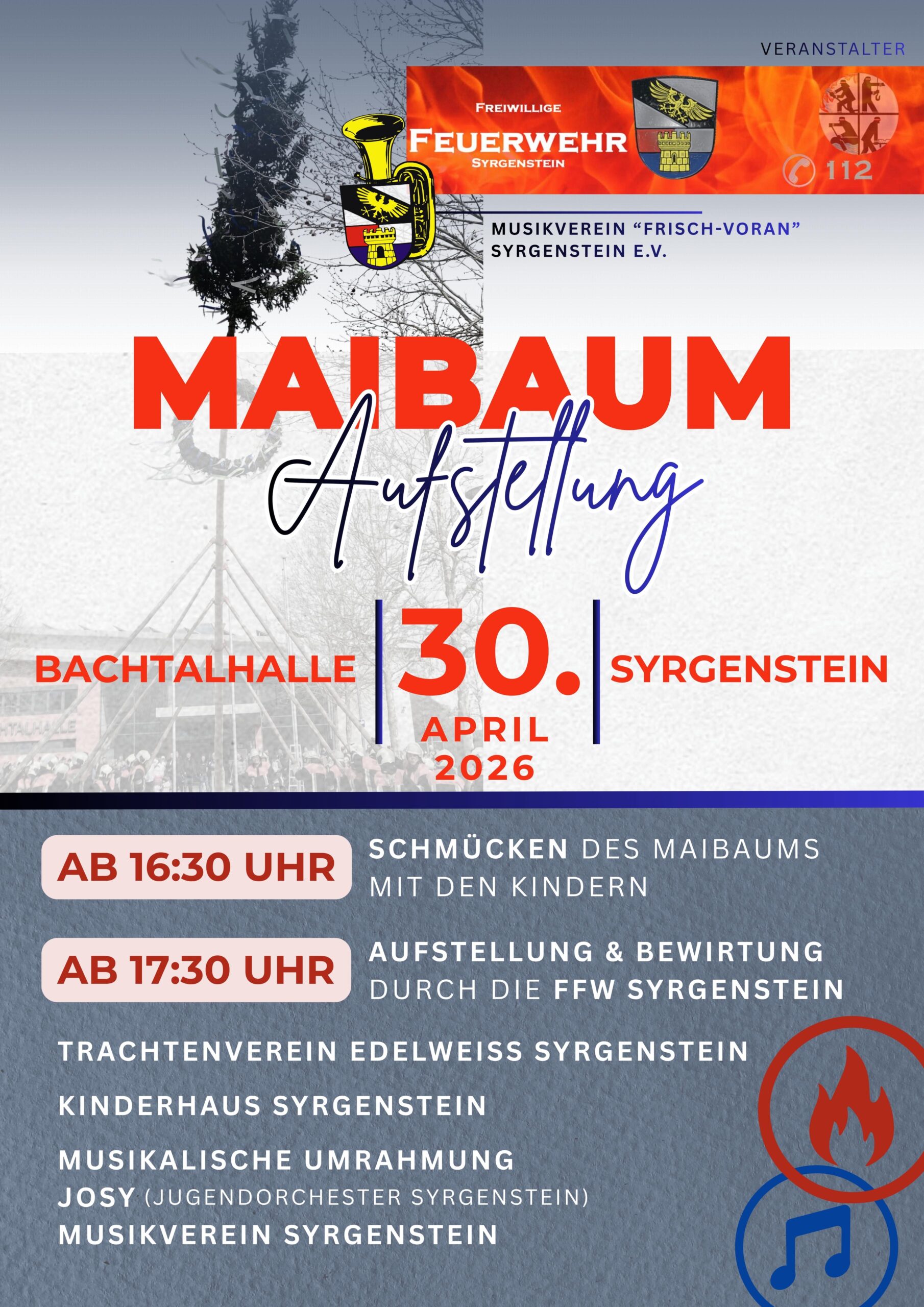 Maibaumaufstellung 2026